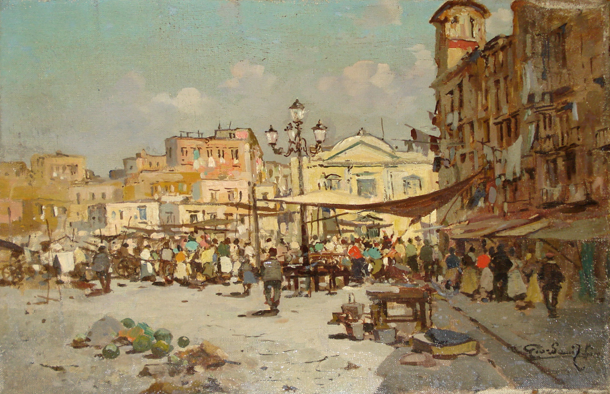 Piazza del Mercato a Napoli - Giordano Felice