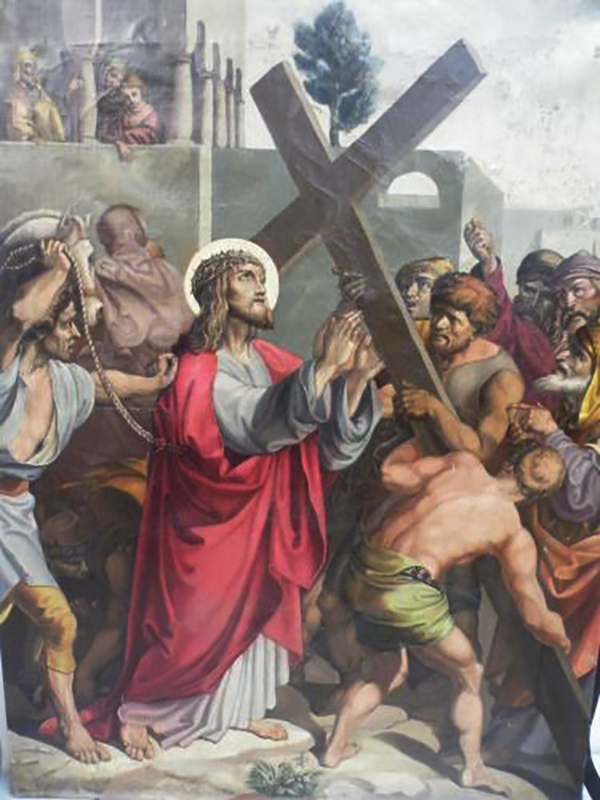  Second Station of the Cross - Anonymous (Nazarener)