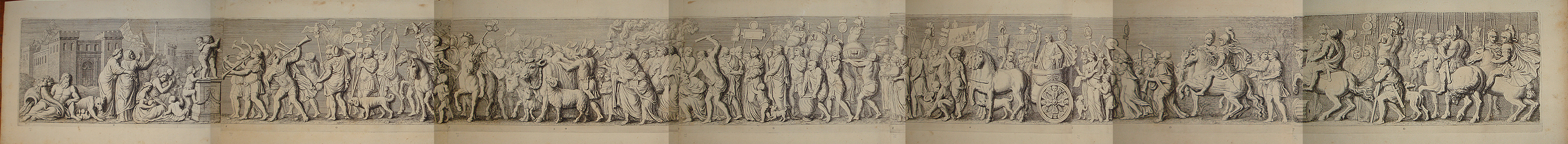 Arrivo trionfale di Vespasiano a Roma - Hubertus Quellinus