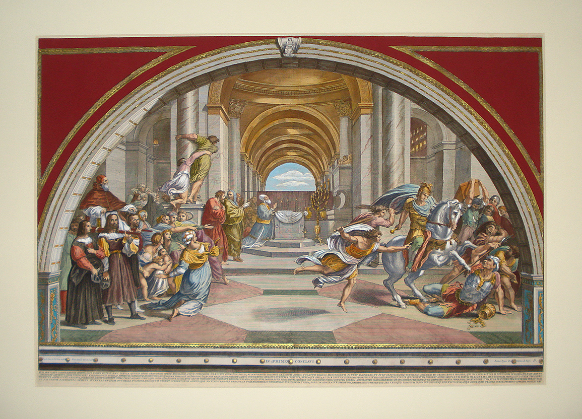 La Cacciata di Eliodoro dal Tempio - Francesco Faraone Aquila