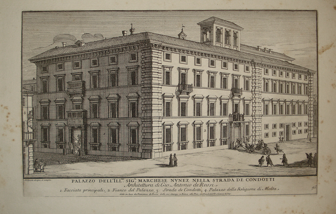 Palazzo Nunez Torlonia - Alessandro Specchi