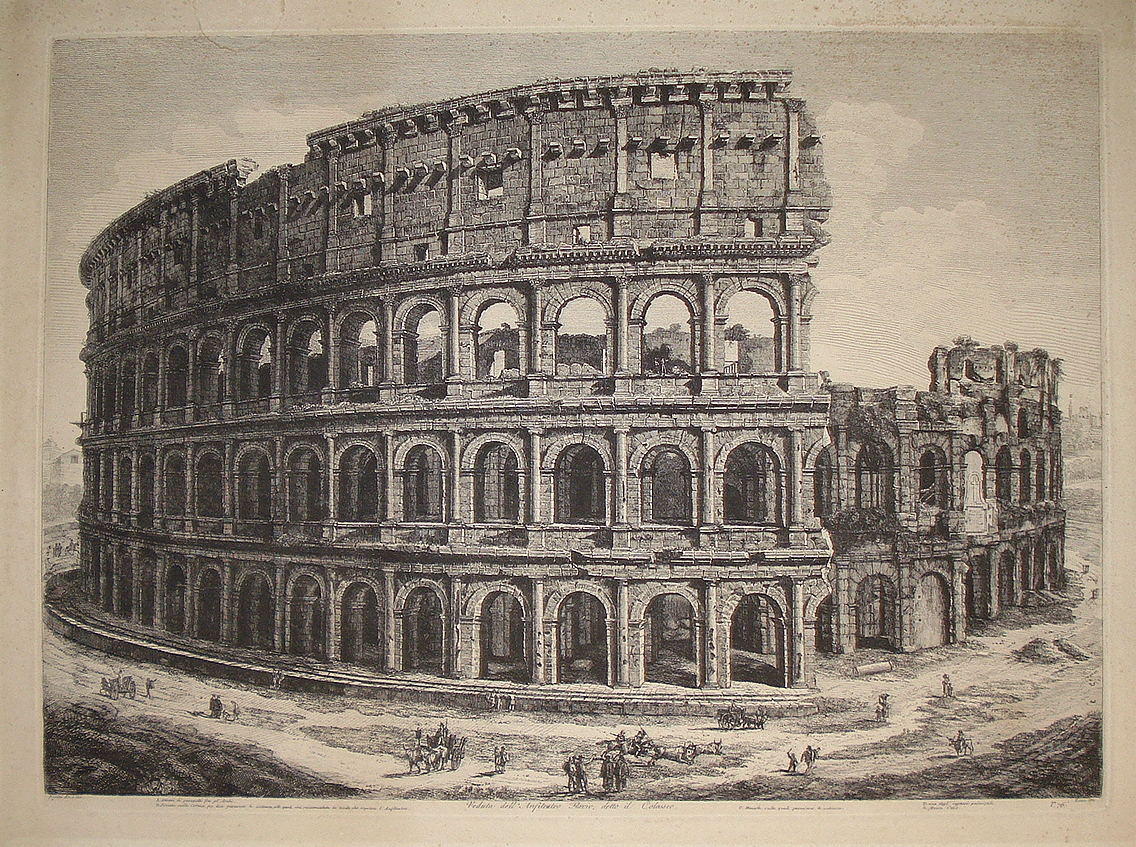 Anfiteatro Flavio detto il Colosseo - Luigi Rossini