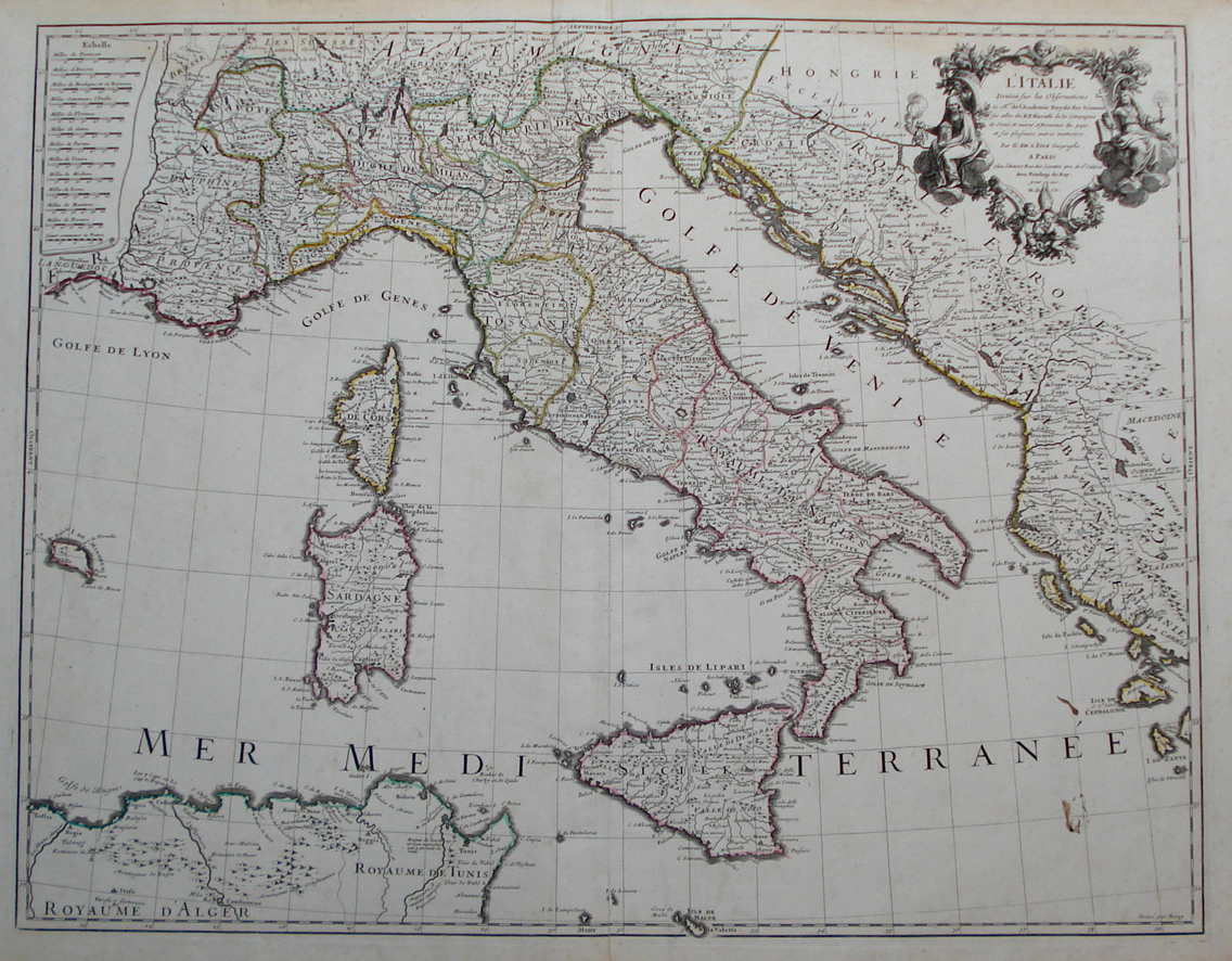 Italian Geographical Maps
