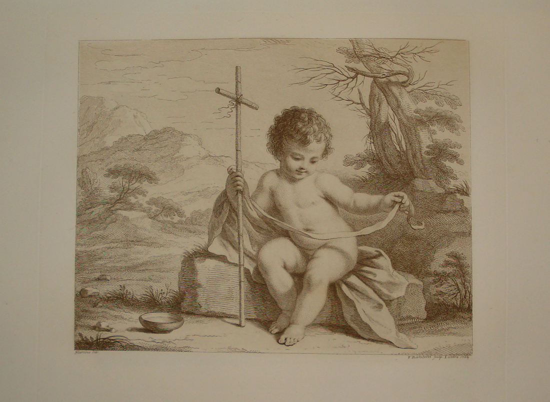 St. John the Baptist - Francesco Bartolozzi - Guercino