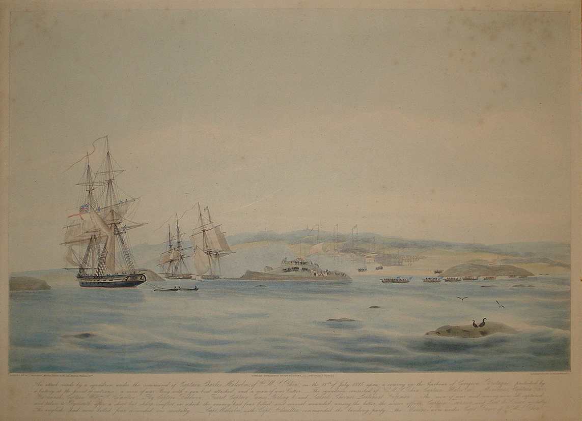 An attack made by a squadron under the command of Captain Charles Malcolm - Huggins - Rosenberg