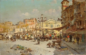 Piazza del Mercato a Napoli - Giordano Felice