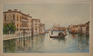 Canal Grande a Venezia - B. Venuti 