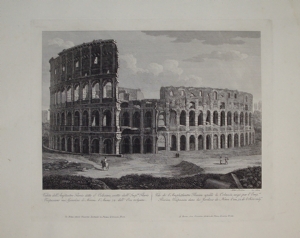 Veduta dell'Anfiteatro Flavio detto il Colosseo - Achille Parboni