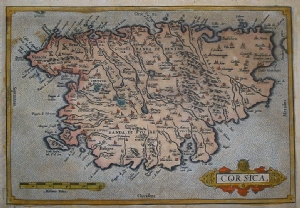 Corsica - Abraham Ortelius