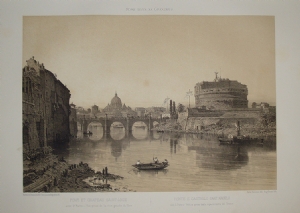 Ponte e Castel S. Angelo - Felix Benoist 