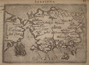 Sardegna - Abraham Ortelius - Philippe Galle