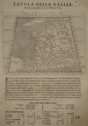 Tabula Europae III - Giovanni Antonio Magini