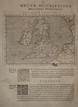 Britannicae Insulae - Giovanni Antonio Magini