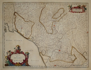 Stato della Repubblica di Lucca - Jan Janssonius 