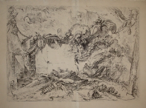 La lapide monumentale - Giovanni Battista Piranesi 