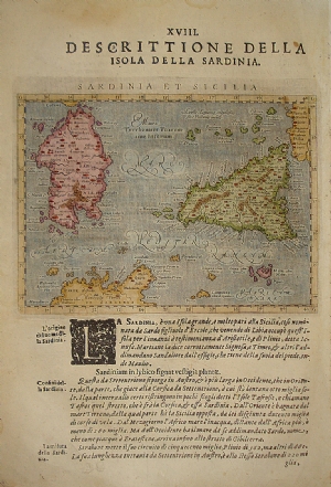 Sardegna et Sicilia - Giovanni Antonio Magini