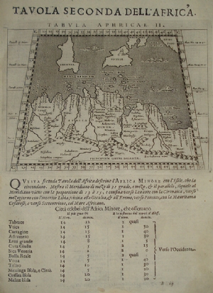 Tabula Aphricae II - Giovanni Antonio Magini