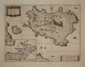Ischia Isola olim Aenaria & Elba Isola - Johannes Janssonius
