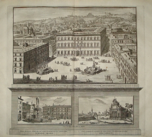 Prospetto del Palazzo Farnese - Francois Halma