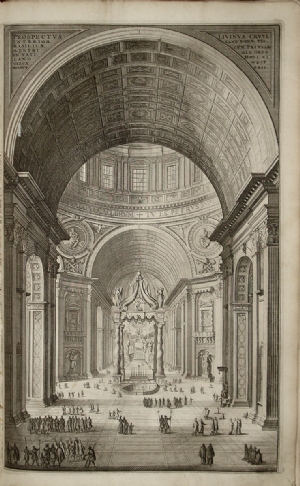 Interior of St. Peter - F. Deseine - F. Halma