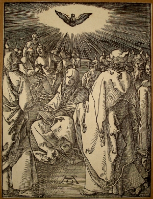 La Pentecoste - Anonimo - Albrecht Durer