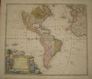 Americae Mappa Generalis - America - Eredi Homann