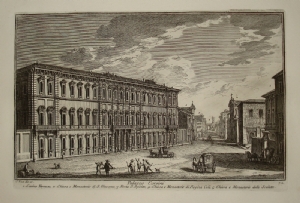 Palazzo Corsini (Trastevere) - Giuseppe Vasi