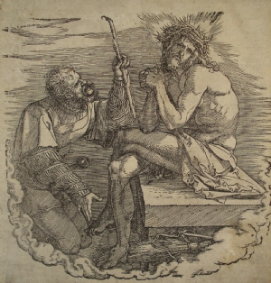 Cristo e un guerriero - Albrecht Durer