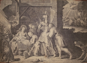 Adoration of the Shepherds - Nicolaes Visscher
