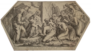 Adoration of the Magi - Raffaello - Pietro Aquila