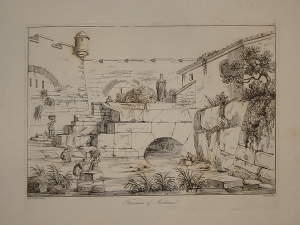 Fountain of Arethusa in Syracuse - Bartolomeo Pinelli - John Goldicutt