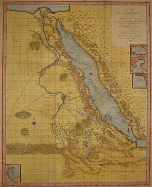 Carte du Golfe d'Arabie - James Bruce