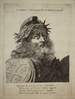 Godefroy de Bouillon - Antonio Tempesta (attributed)