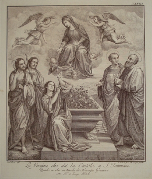 Madonna della Cintola - Antonio Fedi - Francesco Granacci