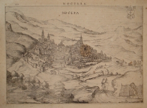 Nocera Umbra - Henricus Hondius