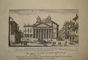 Piazza della Rotonda (Pantheon) - G.B. Falda
