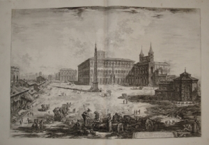View of the Piazza and Basilica of St. John in Laterano - G.B. Piranesi