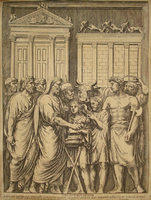 German Triumph of Marcus Aurelius to the Emperor Lucius - Pietro Santi Bartoli
