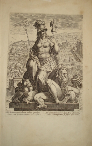 Goddess Roma - Stradanus