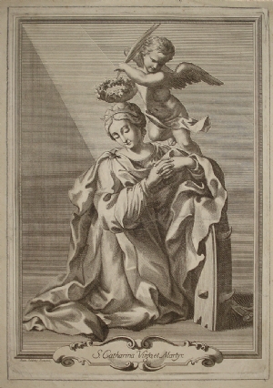 Saint Catherine Virgin and Martyr - Giovanni Fabbri