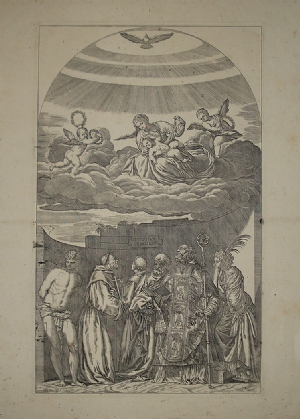 Nativity with Saints - Tiziano - Lefebvre