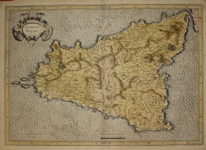 Sicily - Gerard Mercator