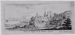 View of the Church of the Trinity in Gaeta - Israel Sylvestre